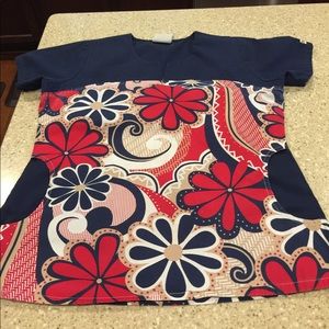 Women's scrub top